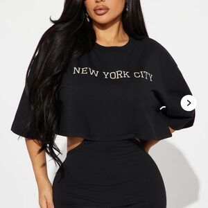 Fashion Nova Black Mini Dress